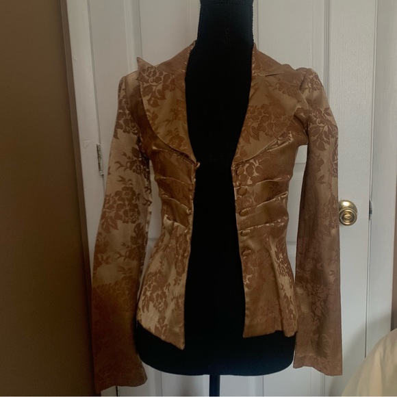 vintage ruby rox floral blazer - Picture 2 of 5